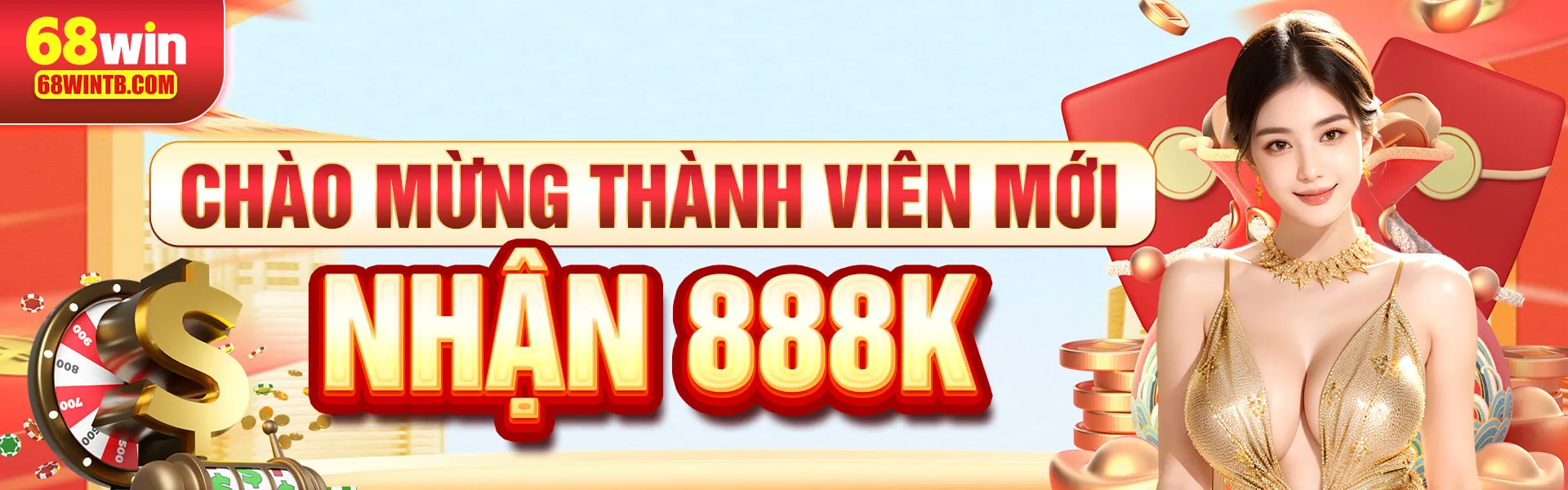chào mừng thành viên mới nhận 888k